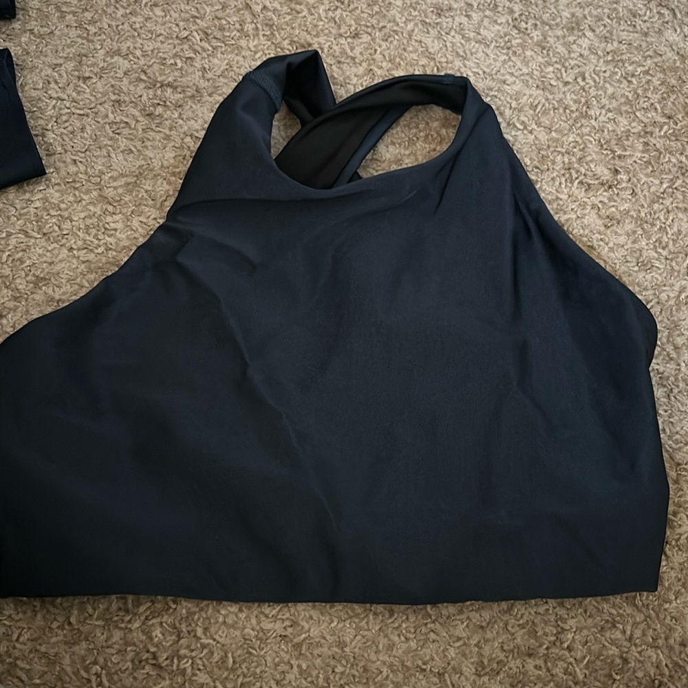 Emily Hsu Designs Sports Bra - Large - Ink Blue